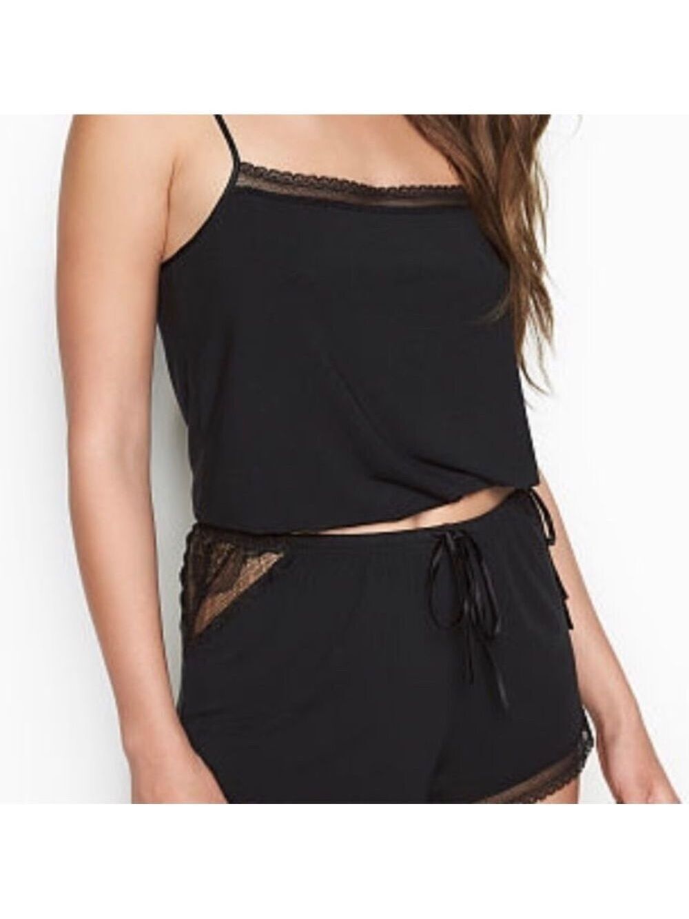 Victoria’s Secret Square-Neck Supersoft Sh…